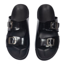 Magnus Sandals (Black) — Black sandals | Modello Domani