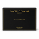 Elixir by Modello Domani Discovery Set - black and gold luxury perfume gift box, 4 x 10ml Extrait de Parfum