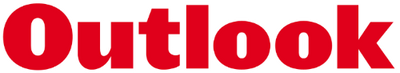 Red 'Outlook' logo on a white background