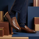 tan brown office wear shoes for men daily wear