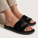 velvet super comfortable home slippers men