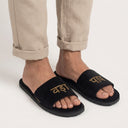 vada pao mumbai inspired velvet slippers for men