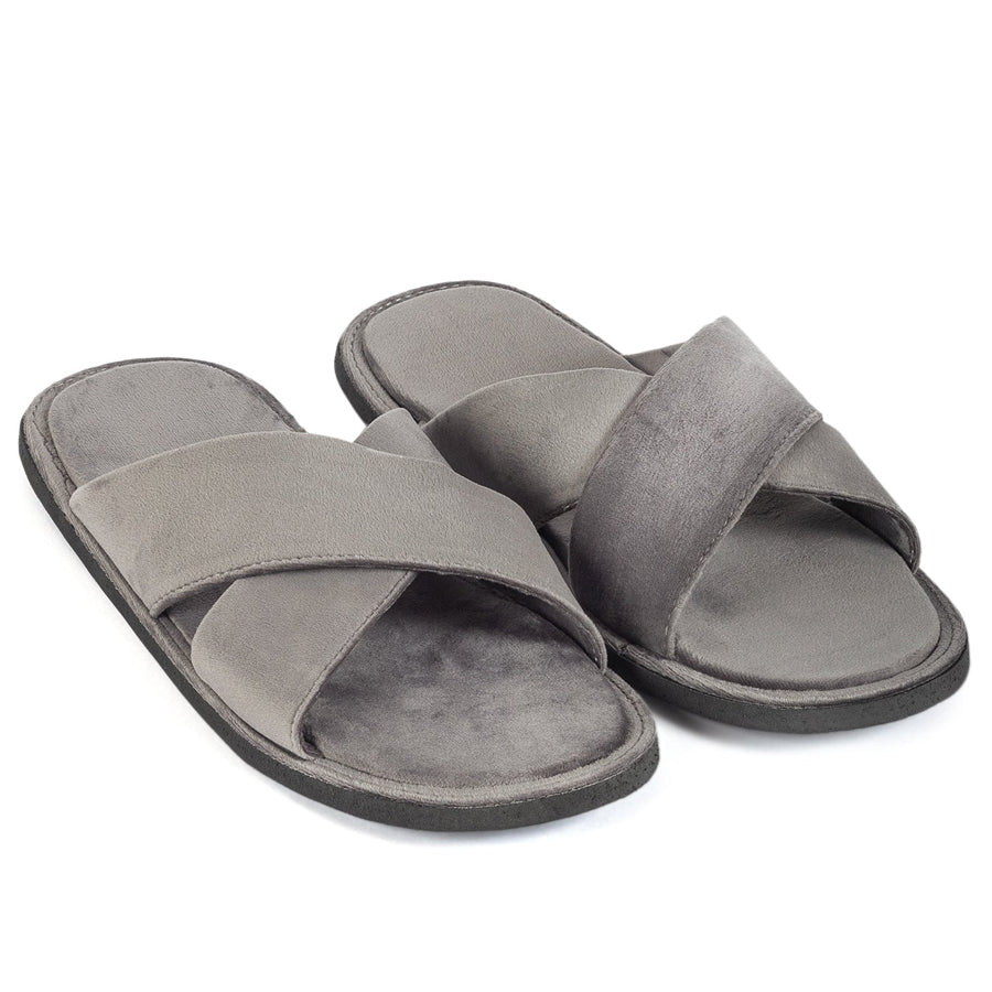 New Roman Domani Slippers (Grey)