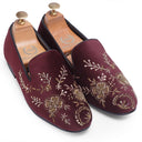 The Clover Slipons (Wine) — Slipons | Modello Domani