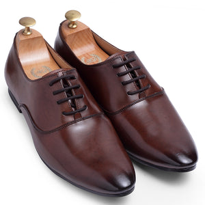 Derby Lace-Ups (Brown)