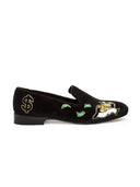 Monopoly Man Hand-Painted Slipons (Only Size 8 & 10) (Limited Edition) — Slipons | Modello Domani