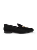 The Falcon Slipons (Black) — Black slipons | Modello Domani