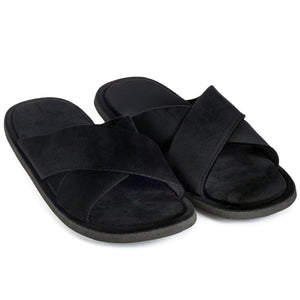 New Roman Domani Slippers (Black)