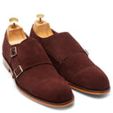 Spanish Cut Suede Dual Monkstraps — Shoes | Modello Domani