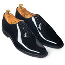 Tux Derby (Patent Black) — Black shoes | Modello Domani