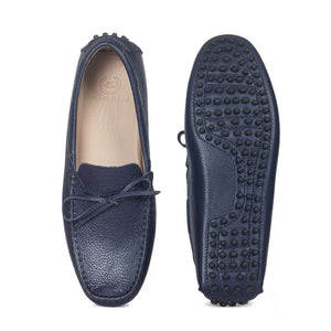 Gommino Leather Loafers (Navy)