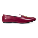 Royal Crest Leather Juttis (Wine)(Patent Copyright Artwork) — Juttis | Modello Domani
