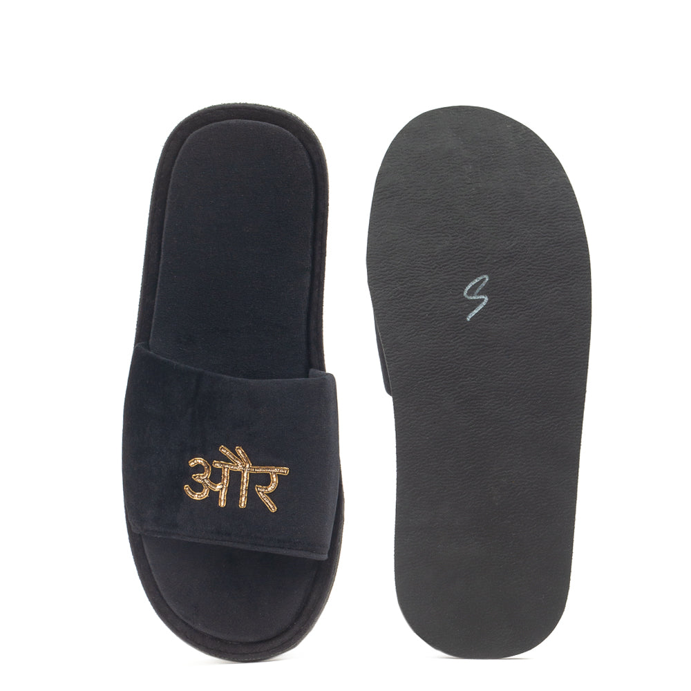 Aur Bhai Hindi Domani Slippers (Desi Series)