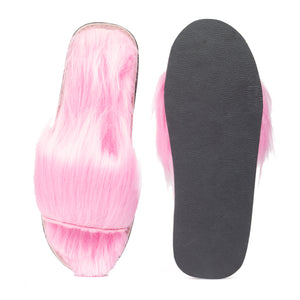 Cotton Candy Fur Domani Slippers (Limited Edition)