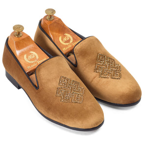 The Celtic Slipons (Tan - Limited Edition)