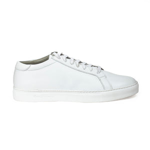 Domani Comfort Leather Sneakers (All White)