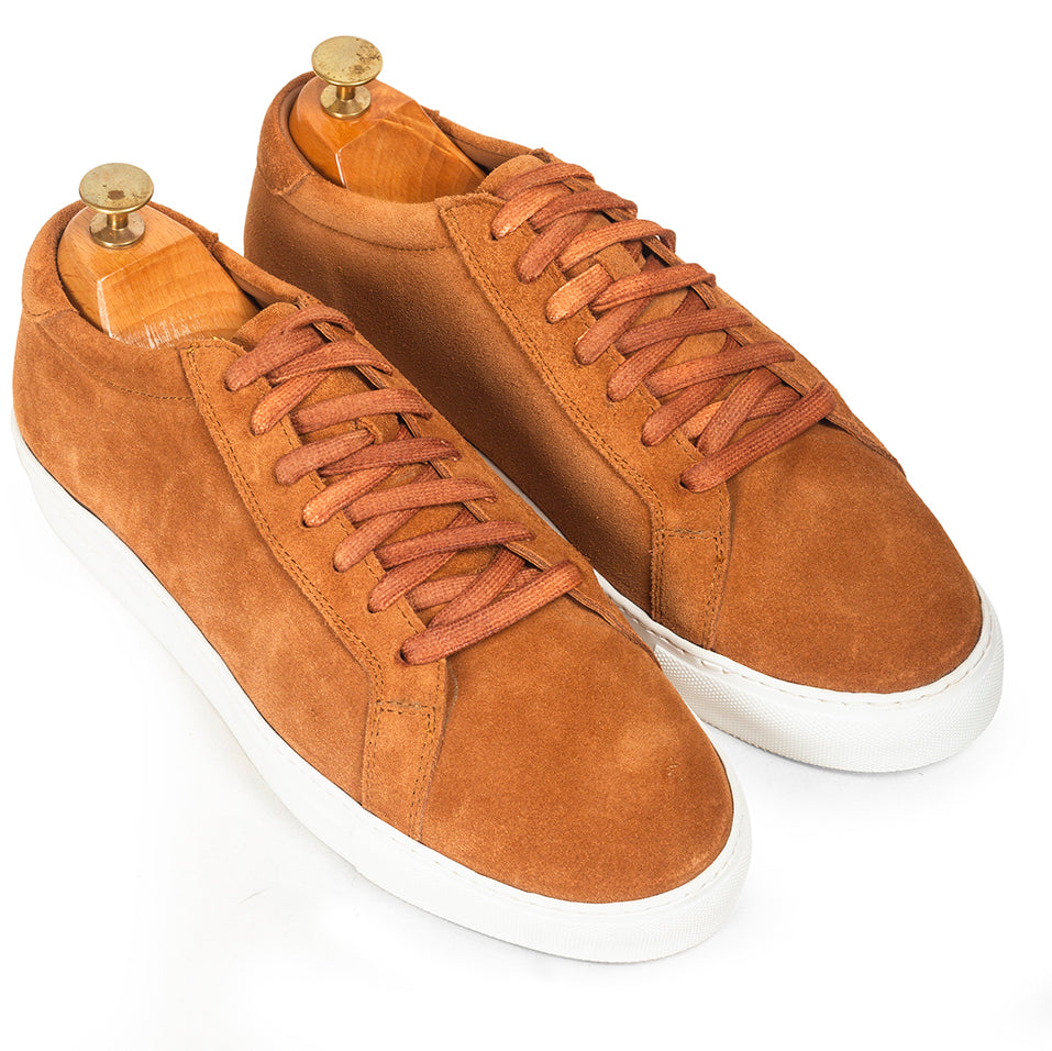 Domani Comfort Suede Sneakers (Tan)