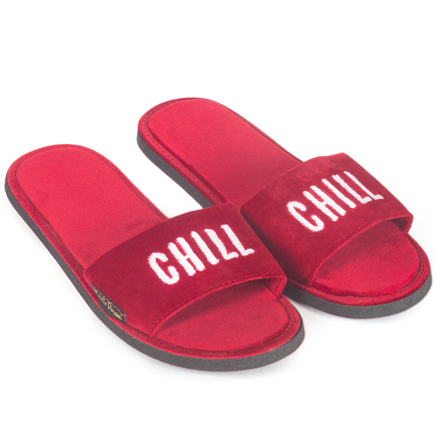 Chill Domani Slippers (Red)