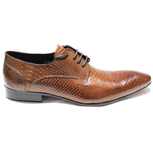 Serpenty Leather Oxfords (Limited Edition Tan)